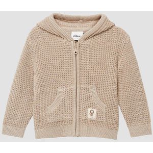 Vest - Katoenmix - Regular Fit - Lange Mouwen - Capuchon