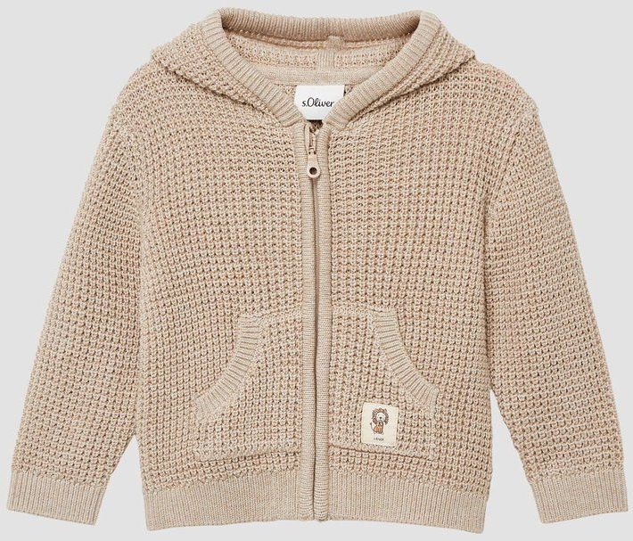 Vest - Katoenmix - Regular Fit - Lange Mouwen - Capuchon