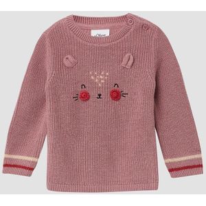 Gebreide Trui - Katoenmix - Lange Mouwen - Normale Pasvorm