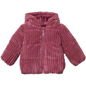 Buitenjas - Unisex - Corduroy - Met Fleece Voering - Vaste Capuchon