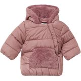 Buitenjas - Unisex - Gewatteerde Jas - Teddy-Pluche Voering