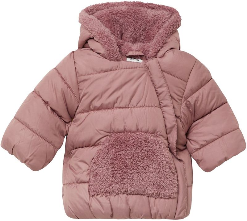 Buitenjas - Unisex - Gewatteerde Jas - Teddy-Pluche Voering