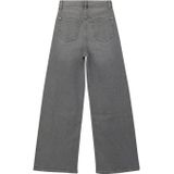 s.Oliver Junior jeansbroek, brede pijpen, grijs, 134