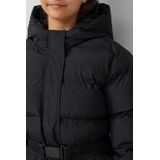 s.Oliver RED LABEL - Gewatteerde Jas - Zwart - Met Capuchon