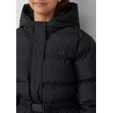 s.Oliver RED LABEL - Gewatteerde Jas - Zwart - Met Capuchon