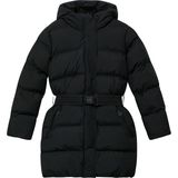 s.Oliver RED LABEL - Gewatteerde Jas - Zwart - Met Capuchon