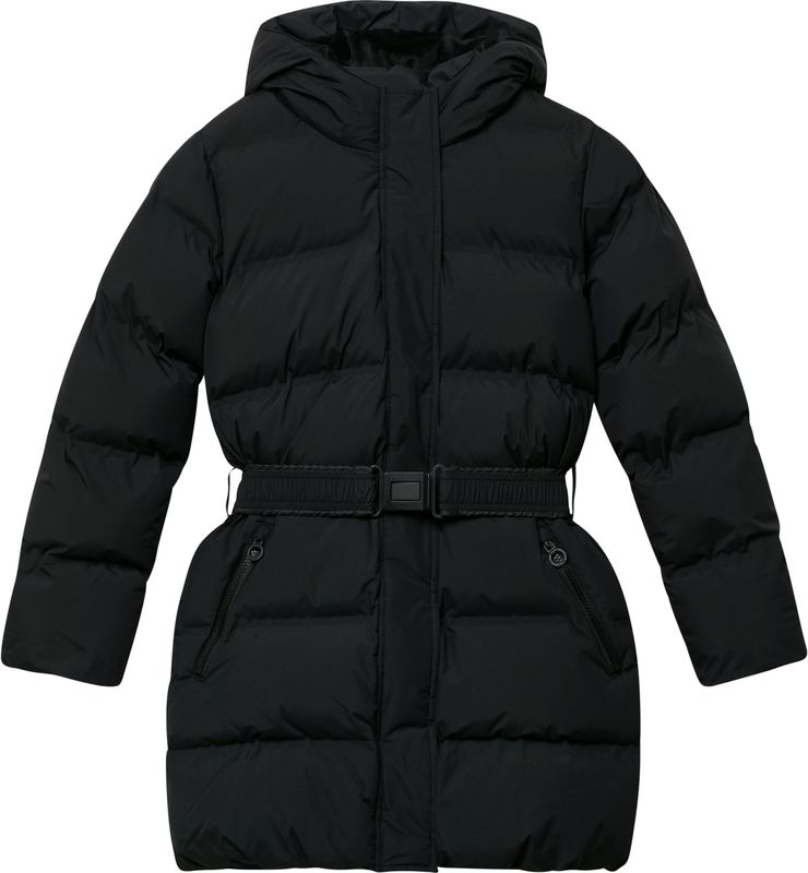 s.Oliver RED LABEL - Gewatteerde Jas - Zwart - Met Capuchon