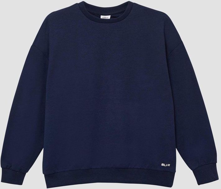 s.Oliver - Sweatshirt - Zacht - Geborstelde Katoenmix