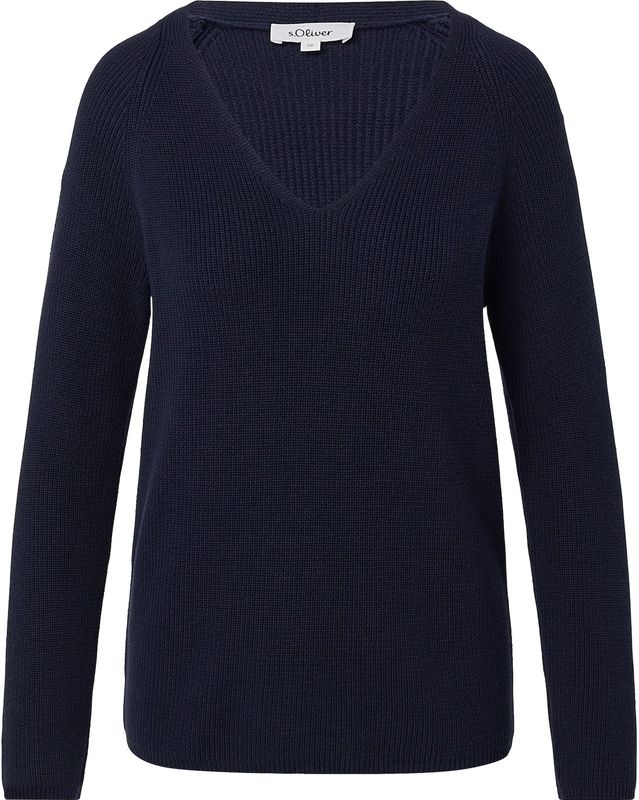 Gebreide Trui - Zacht - V-hals - Normale Pasvorm