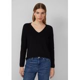 s.Oliver RED LABEL - Gebreide Pullover - Effen - Regular Fit - Katoenmix