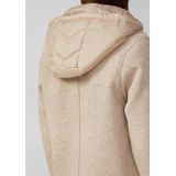 s.Oliver - Tussenmantel - Beige - Klassieke Mantel - Afneembare Capuchon