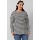 T-shirt - Langarmshirt - U-Boot-Ausschnitt - Flammgarn-Optiek