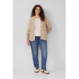 Vest - Katoenmix - Relaxte Pasvorm - V-hals - Knoopsluiting