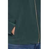 Sweatvest - Relaxed-fit - Zacht - Met Opstaande Kraag - Paspelzakken