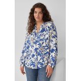 s.Oliver - Tuniekblouse - Lichte Kleur - V-hals - Normale Pasvorm