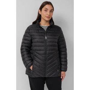 Buitenjas - Slim Fit - Gevoerde Steppjacke - Voor Outdoor - Met Stehkragen
