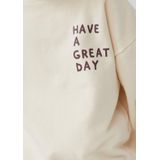 Sweater - Oversized - Met Opdruk - Geborsteld - Zacht - Voor Kinderen