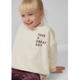 Sweater - Oversized - Met Opdruk - Geborsteld - Zacht - Voor Kinderen