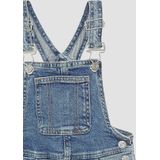 Denim - Tuinbroek - Relaxed-fit - Katoenen - Used Effect