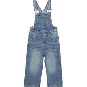 Denim - Tuinbroek - Relaxed-fit - Katoenen - Used Effect
