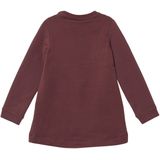 Sweatshirt - A-lijn - Glansprint - Verlengde Achterkant