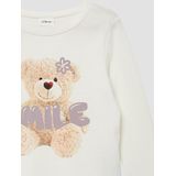 T-shirt - Lange Mouwen - Zacht Katoen - Fotoprint - Normale Pasvorm