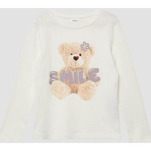 T-shirt - Lange Mouwen - Zacht Katoen - Fotoprint - Normale Pasvorm