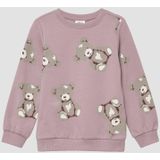Sweatshirt - Katoenmix - Met All-over Print - Knusse Geborstelde Binnenkant