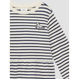 s.Oliver RED LABEL - Sweatjurk - Mini - Katoenmix - Gestreept - Lange Mouwen