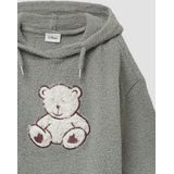 s.Oliver fleece fleecetrui grijs