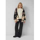 s.Oliver - Vest - Polyester - Met Capuchon - All-over Print