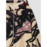 s.Oliver - Vest - Polyester - Met Capuchon - All-over Print