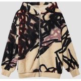 s.Oliver - Vest - Polyester - Met Capuchon - All-over Print