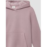 s.Oliver sweater met backprint oudroze