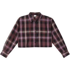 Blouse - Geruite Overhemdblouse - Oversized Pasvorm - Lange Mouwen