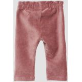 Legging - Corduroy - Met Bloemenborduursel - Regular Fit