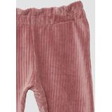 Legging - Corduroy - Met Bloemenborduursel - Regular Fit