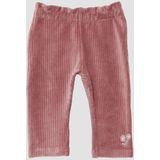 Legging - Corduroy - Met Bloemenborduursel - Regular Fit