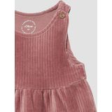 Jurk - Corduroy - Met Bloemenborduursel - Verstelbare Bandjes - Zachte Katoenmix