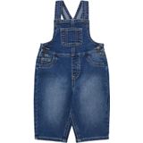 Denim Tuinbroek - Gewassen Afwerking - 5-Pocket Ontwerp - Relaxte Pasvorm