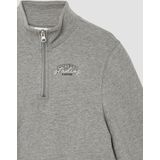 Sweatshirt - Cropped - Met Opstaande Kraag - Zacht - Geribde Boorden