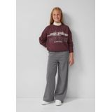 Sweatshirt - Oversized - Met Opvallende Print - Geborstelde Binnenkant - Boxy Fit