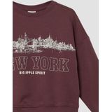 Sweatshirt - Oversized - Met Opvallende Print - Geborstelde Binnenkant - Boxy Fit