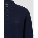 s.Oliver - Poloshirt - Navy - Lange Mouwen - Geborduurd Logo