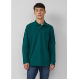 s.Oliver - Shirt - Petrol/Zwart - Poloshirt