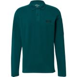 s.Oliver - Shirt - Petrol/Zwart - Poloshirt