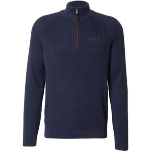 s.Oliver - Schipperstrui - Navy - Zonder Capuchon - Ritssluiting