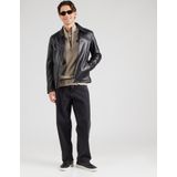 s.Oliver - Schipperstrui - DARK STONE BEIGE - Lange Mouwen - Ritssluiting