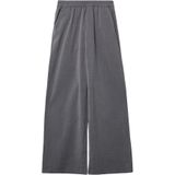 Broek - Wijde Pijpen - Hoge Elastische Tailleband - Met Zijzakken