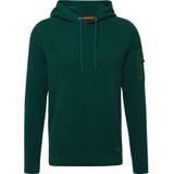 Hoodie - Gebreid - Met Raglanmouwen - Uniek Mouwzak en Koorddetail